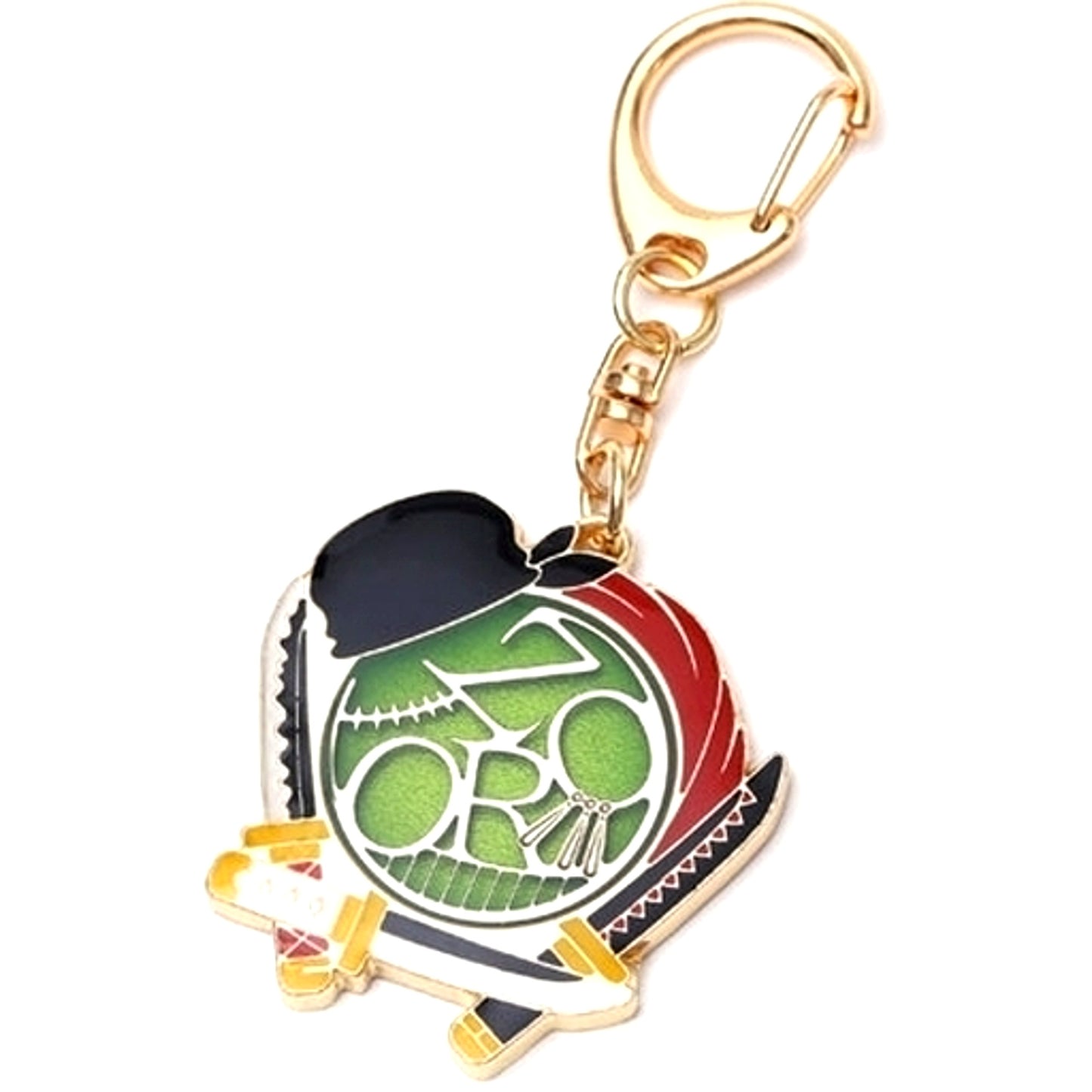 Roronoa Zoro One Piece Symbol Motif Keychain [USED]