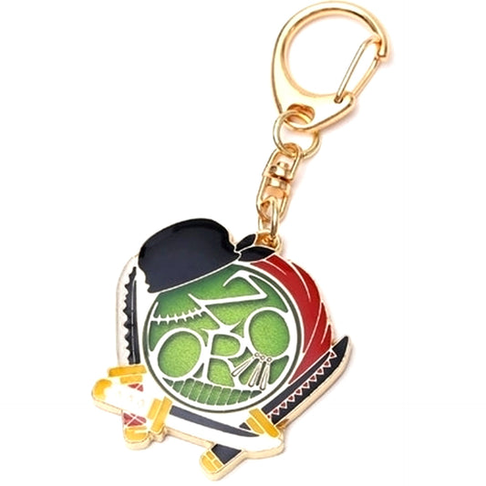 Roronoa Zoro One Piece Symbol Motif Keychain [USED]