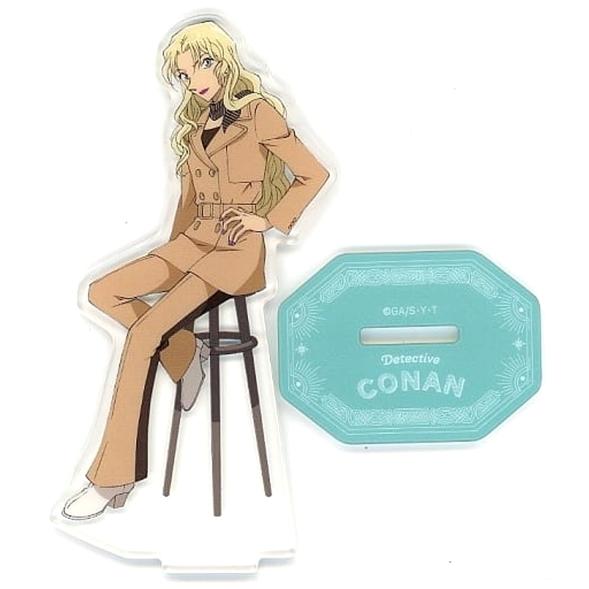 Sega Lucky Kuji Detective Conan Trad Style Collection Vermouth Acrylic Stand Prize G Acrylic Stands [USED]