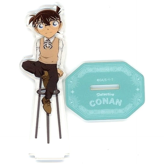 Sega Lucky Kuji Detective Conan Trad Style Collection Conan Edogawa Acrylic Stand Prize G Acrylic Stands [USED]