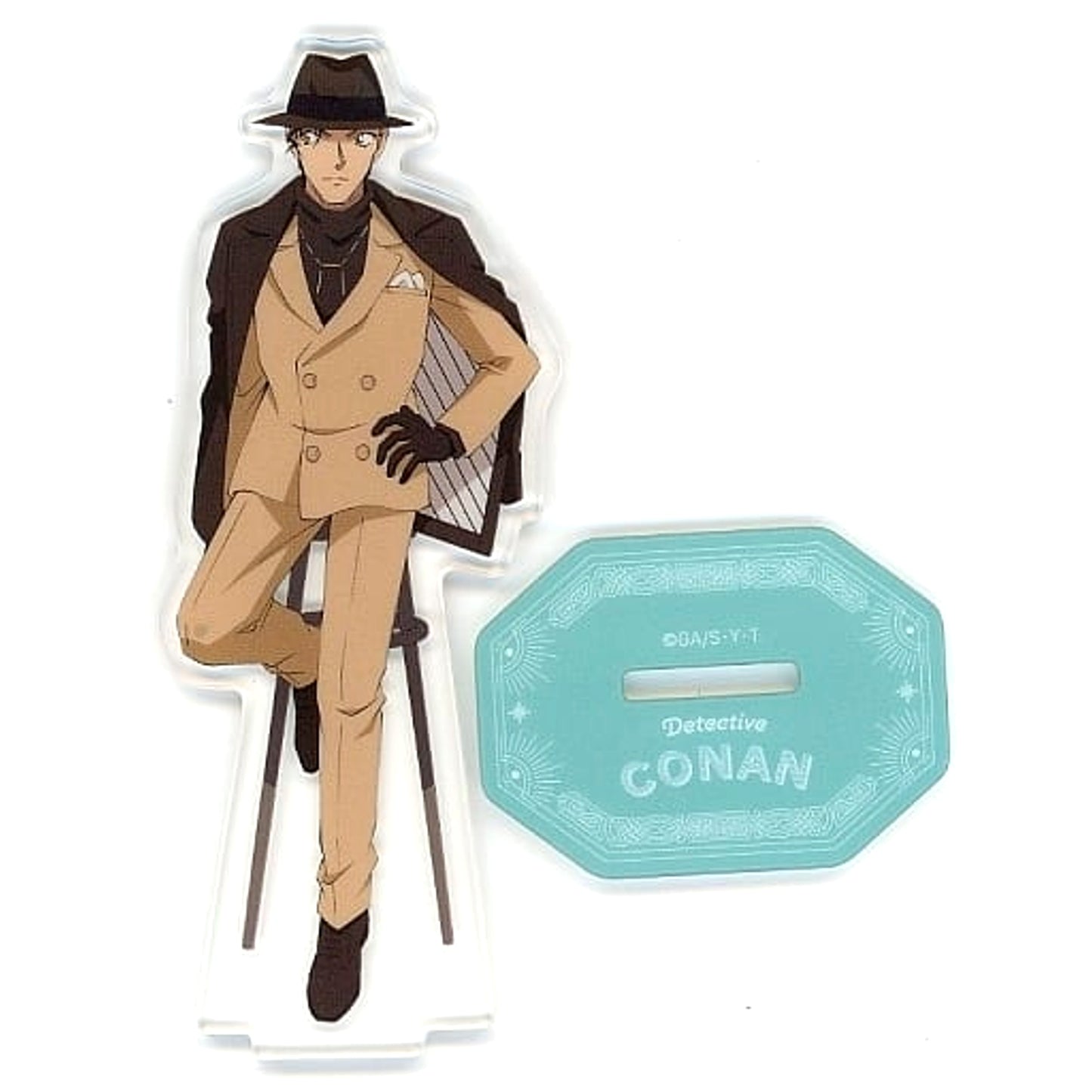 Detective Conan Shuichi Akai Sega Lucky Kuji Trad Style Collection Acrylic Stand Prize G [USED]