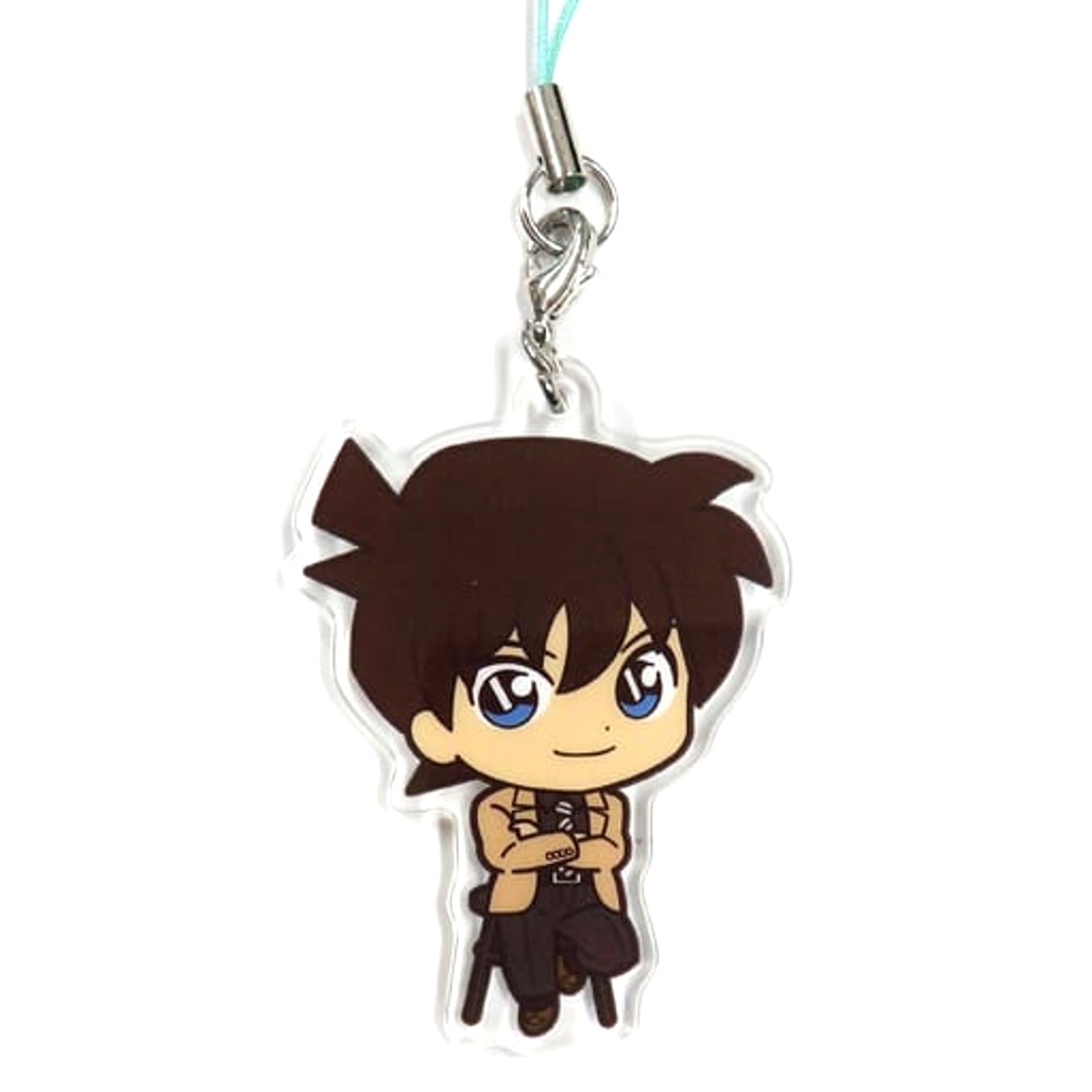 Detective Conan Shinichi Kudo Sega Lucky Kuji Trad Style Collection Acrylic Strap Prize J [USED]