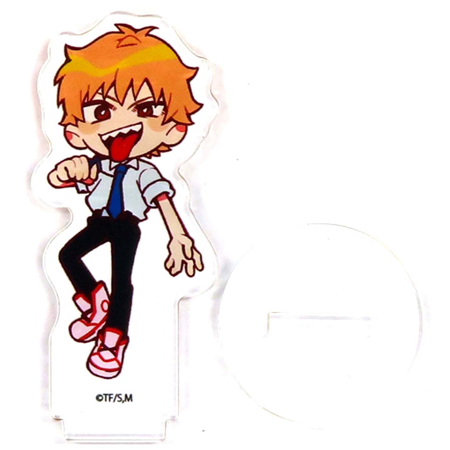Denji Animation Chainsaw Man Exhibition Acrylic Petit Stand - Mini Character [USED]