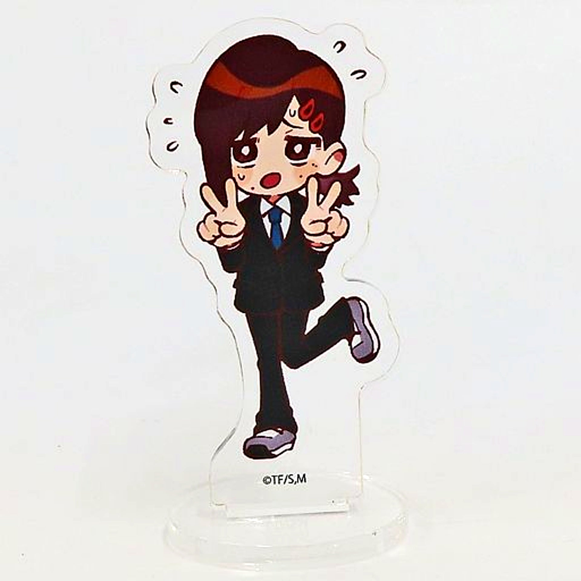Kobeni Higashiyama Chainsaw Man Exhibition Animation Mini Character Acrylic Petit Stand [USED]