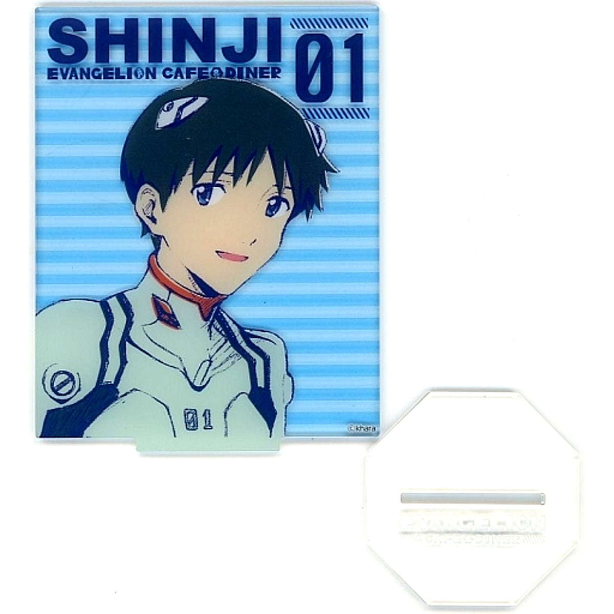 Shinji Ikari Plug-in Suit Neon Genesis Evangelion x Cafe and Diner China Limited Acrylic Stand [USED]