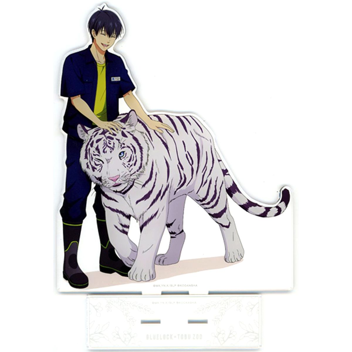 Yoichi Isagi Illustration Zookeeper Ver. Large Acrylic Stand Blue Lock x Tobu Zoo [USED]