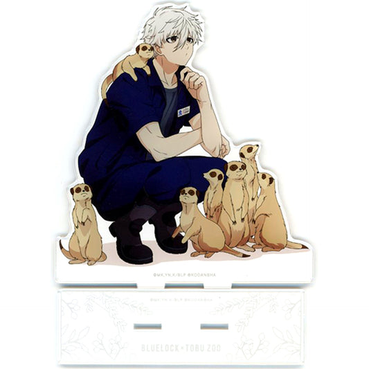 Seishiro Nagi Zookeeper Ver. Blue Lock x Tobu Zoo Illustration Oversized Acrylic Stand [USED]
