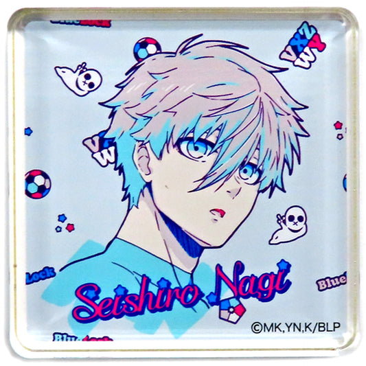 Seishiro Nagi Trading Mini Acrylic Block Blue Lock [USED]