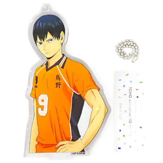 Haikyu!! Tobio Kageyama Toho Animation 10 Years Acrylic Stand Keychain Animejapan 2023 Limited Keychains [USED]