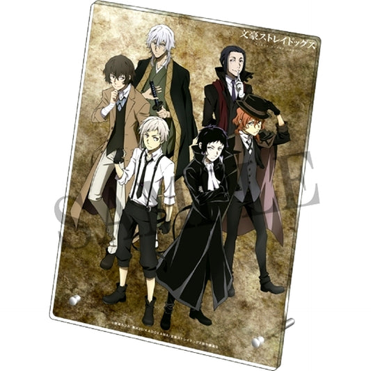 Group A Acrylic Art Panel Bungo Stray Dogs [USED]