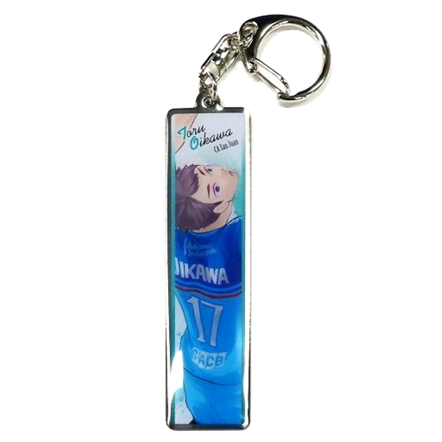 Tooru Oikawa Haikyu!! x V.LEAGUE ALLSTAR SPECIAL MATCH THE VOLLEYBALL Metal Keychain [USED]