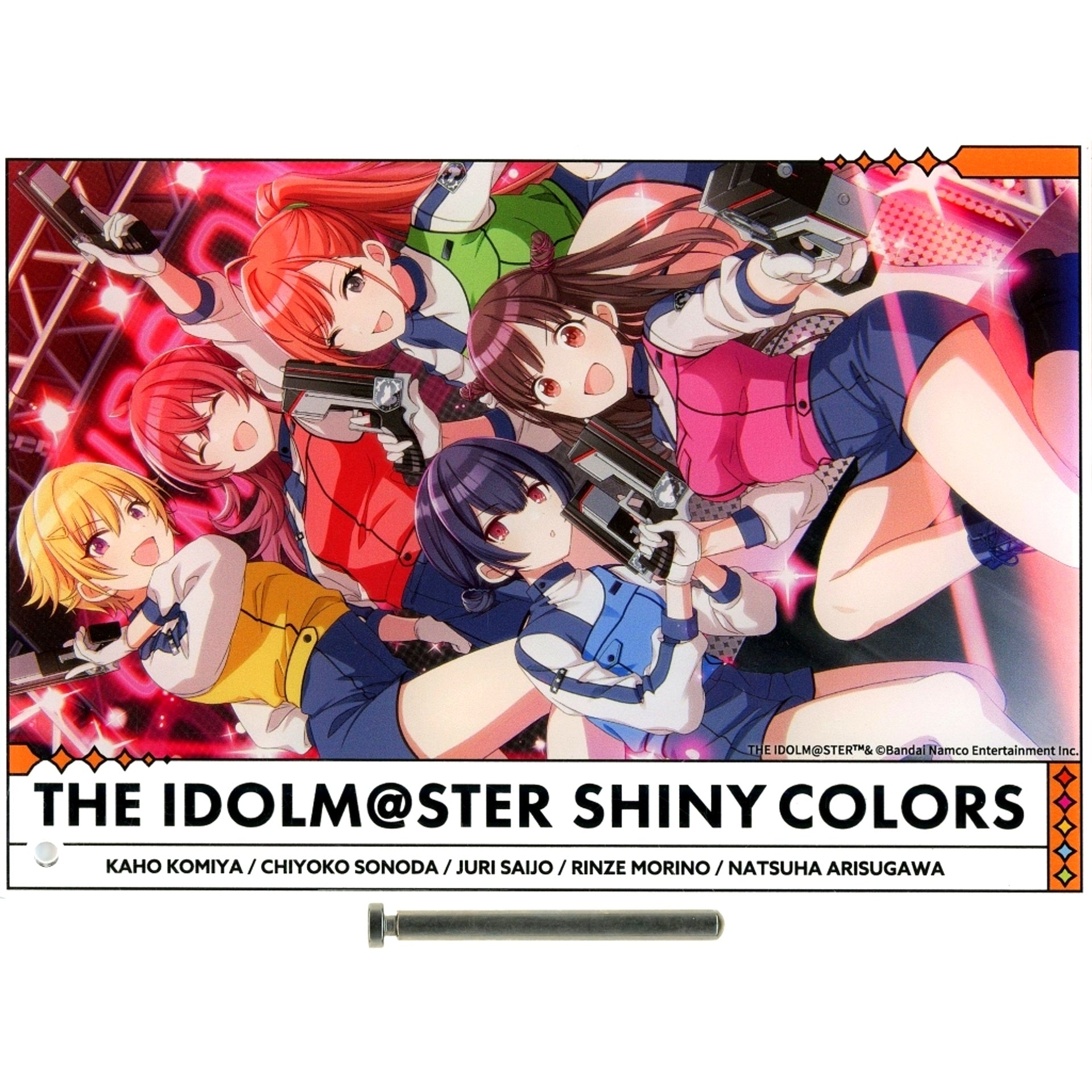 code:SHOOTING star! SHINY COLORS Acrylic Art 283PRODUCTION SHOP 2023 [USED]