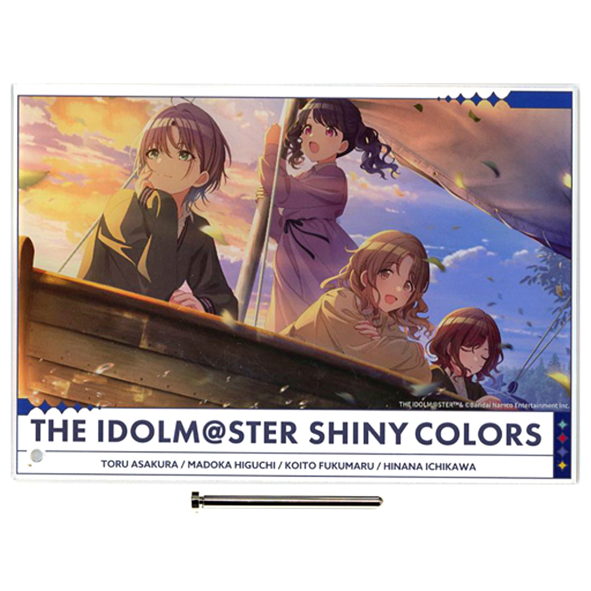 Ganbare! Noroma-go SHINY COLORS Acrylic Art 283PRODUCTION SHOP 2023 [USED]