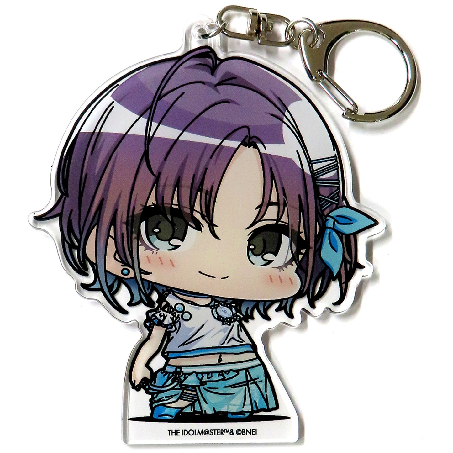 Toru Asakura The Idolm@ster Shiny Colors Minicchu Big Acrylic Keychain Clear Marine Calm ver. 283PRODUCTION SHOP 2023 [USED]