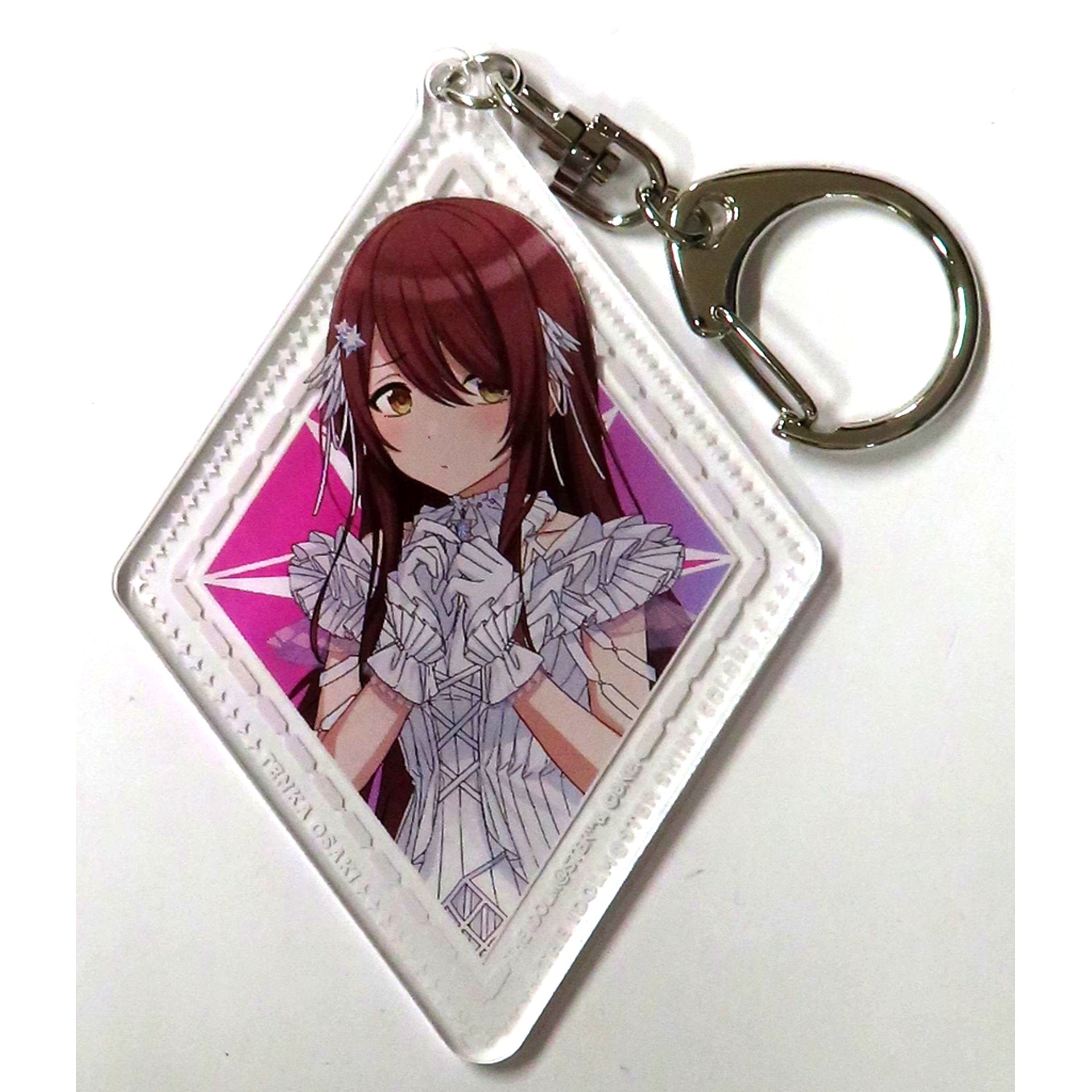 Tenka Osaki The Idolm@ster Shiny Colors Big Acrylic Keychain Flowing Bell ver. 283PRODUCTION SHOP 2023 [USED]