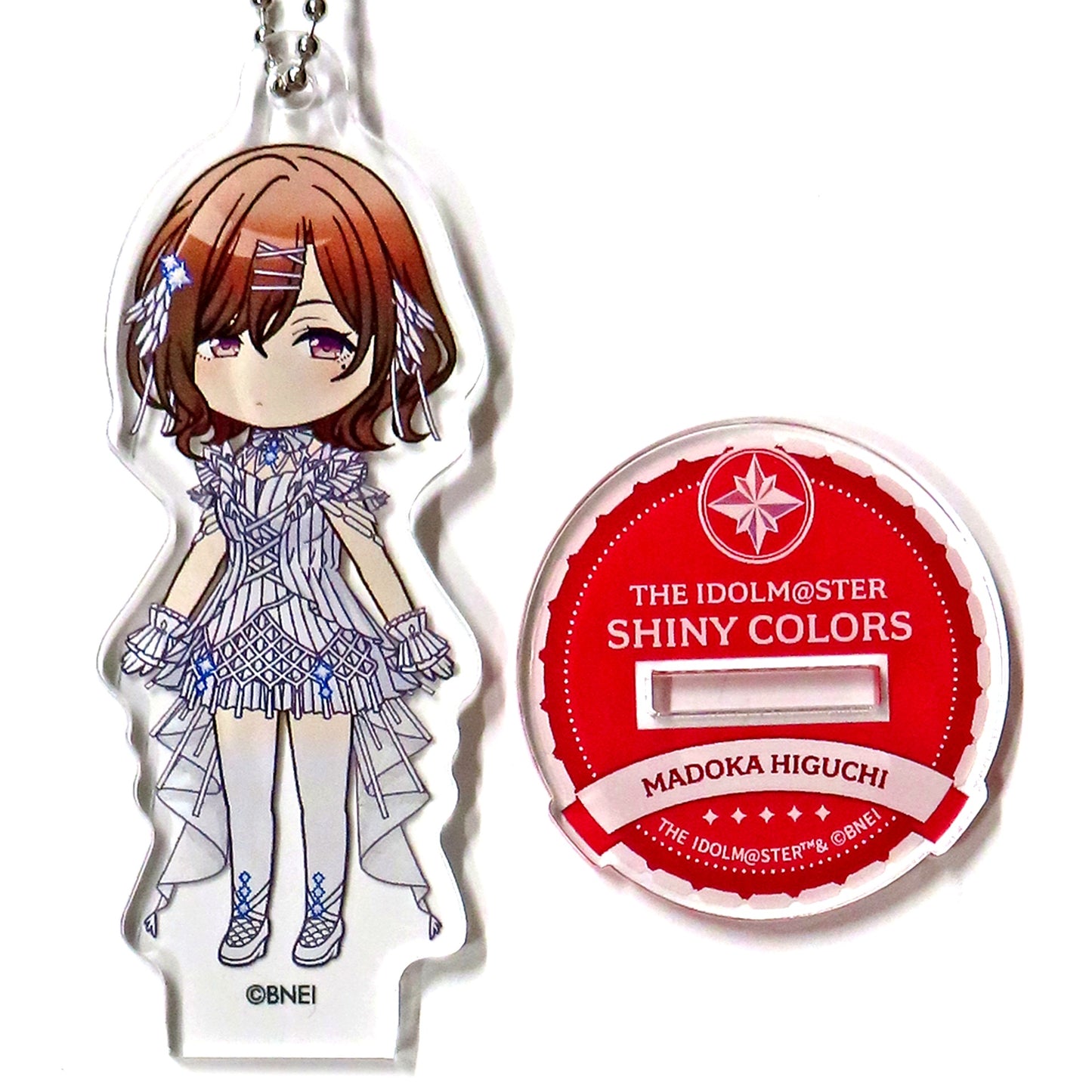 Madoka Higuchi Flowing Bell Ver. The Idolmaster Shiny Colors 283Production Shop 2023 Chibi Character Acrylic Stand [USED]