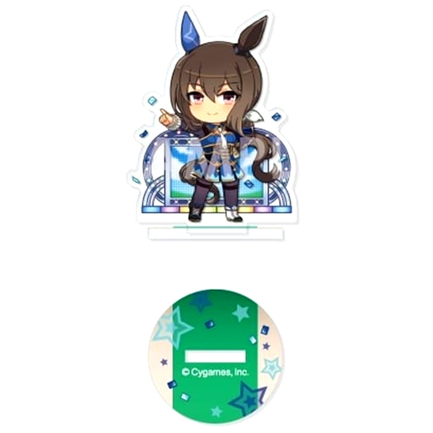 No.3 Admire Vega Uma Musume Pretty Derby Charafiyu Acrylic Stand Umapyoi Densetsu Vol.4 [USED]
