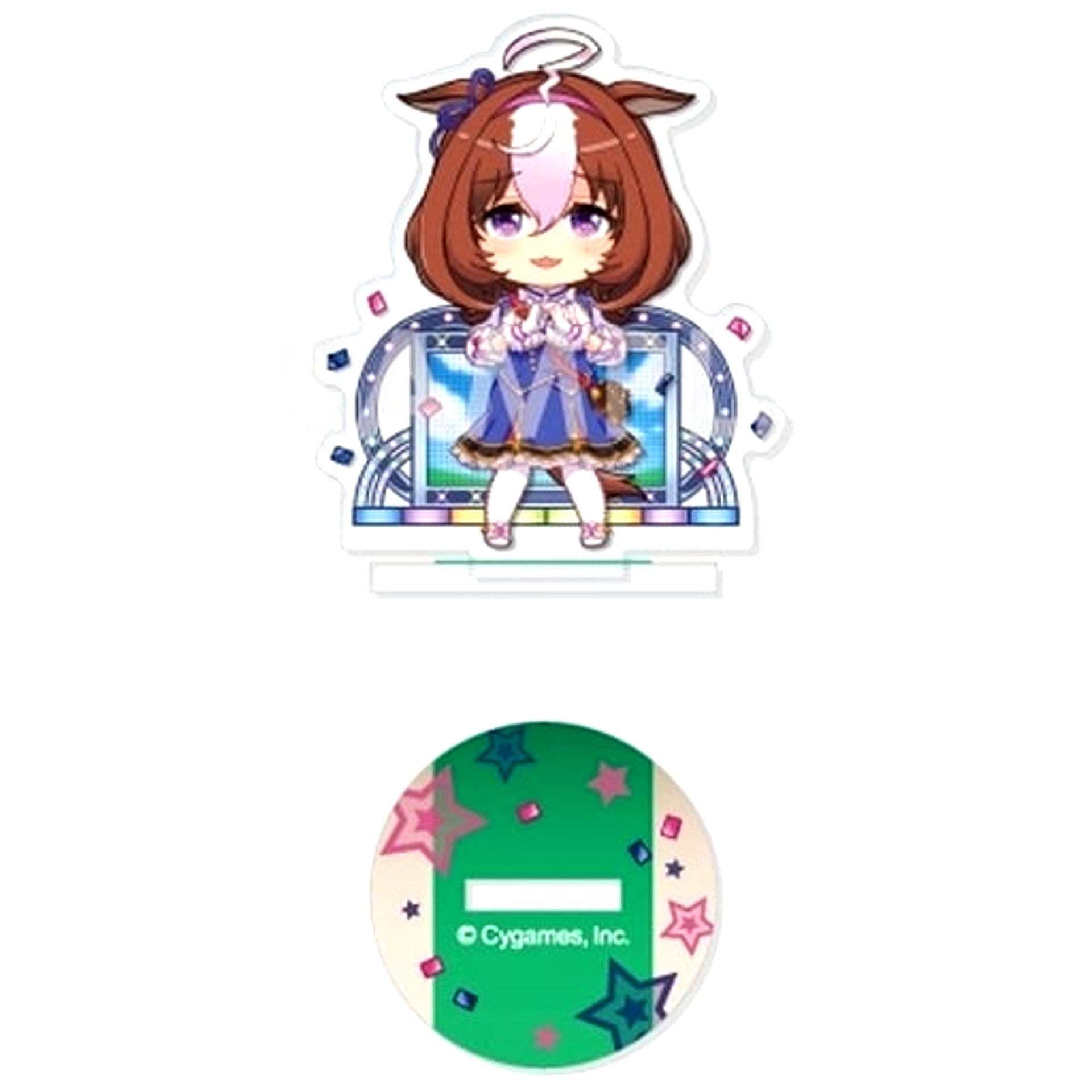 Meisho Doto 5. Uma Musume Pretty Derby Charafille Acrylic Stand Umapyoi Densetsu Vol. 4 [USED]