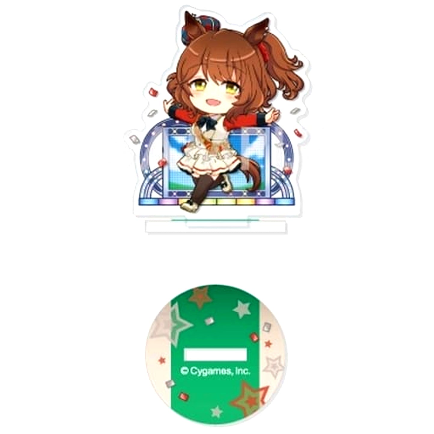 No.6 Aston Machan Uma Musume Pretty Derby Charafiyu Acrylic Stand Umapyoi Densetsu Vol.4 [USED]