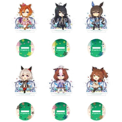 Umamusume: Pretty Derby TM Opera O & Others All 6 Types Set Charafeuille Acrylic Stand Umapyoi Densetsu Vol.4 Acrylic Stands [USED]