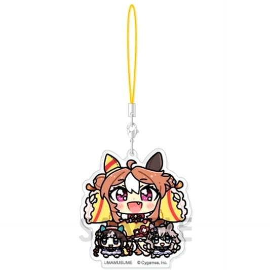 Copano Rickey & Hokko Tarumae & Wonder Acute 8 Uma Musume Pretty Derby Acrylic Strap Plush Together Vol.4 [USED]