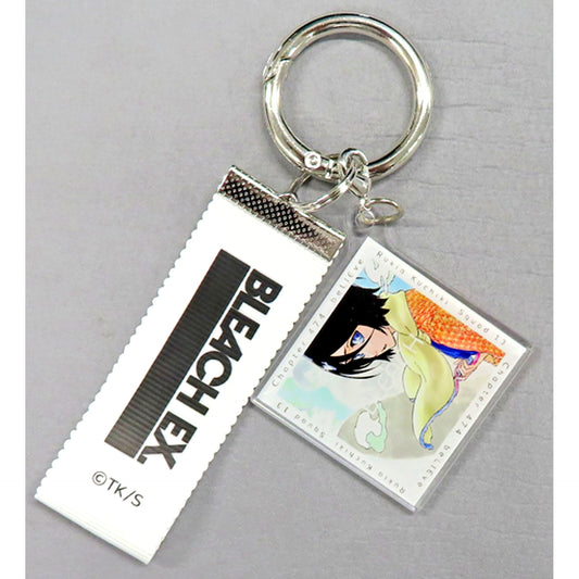 Rukia Kuchiki Scarf BLEACH EX. Original Record Jacket Keychain Collection [USED]