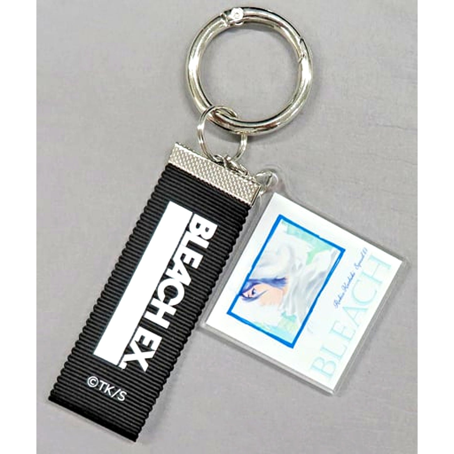 Rukia Kuchiki Turban BLEACH 20th Anniversary Exhibition BLEACH EX Original Record Jacket Keychain Collection [USED]