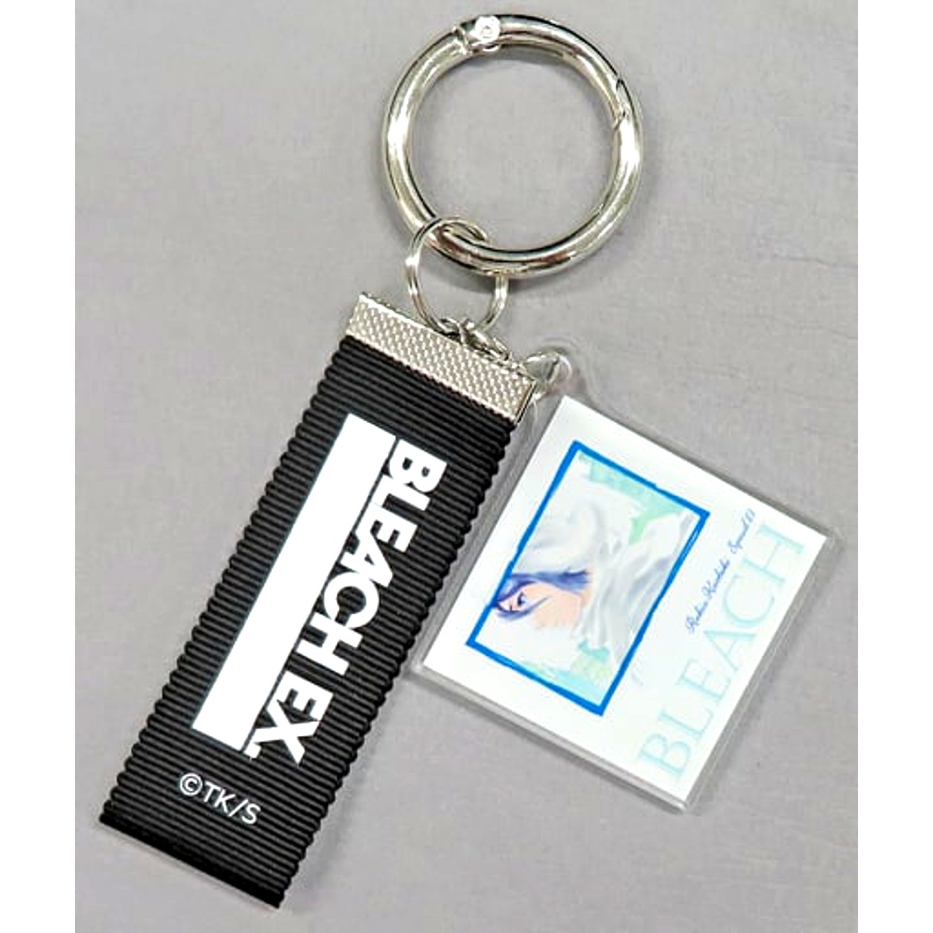 Rukia Kuchiki Turban BLEACH 20th Anniversary Exhibition BLEACH EX Original Record Jacket Keychain Collection [USED]