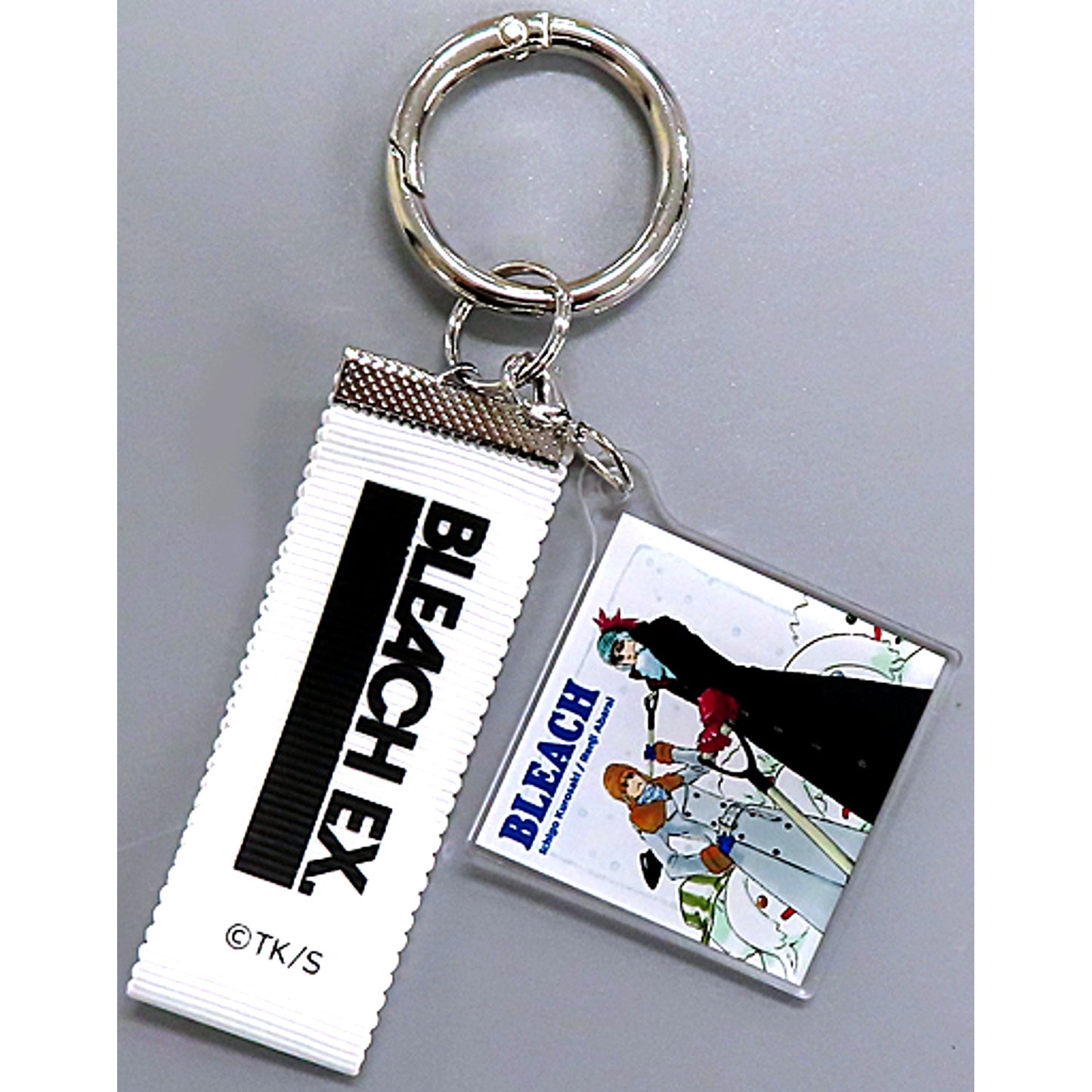 Ichigo Kurosaki & Renji Abarai BLEACH EX. Original Record Jacket Keychain Collection [USED]
