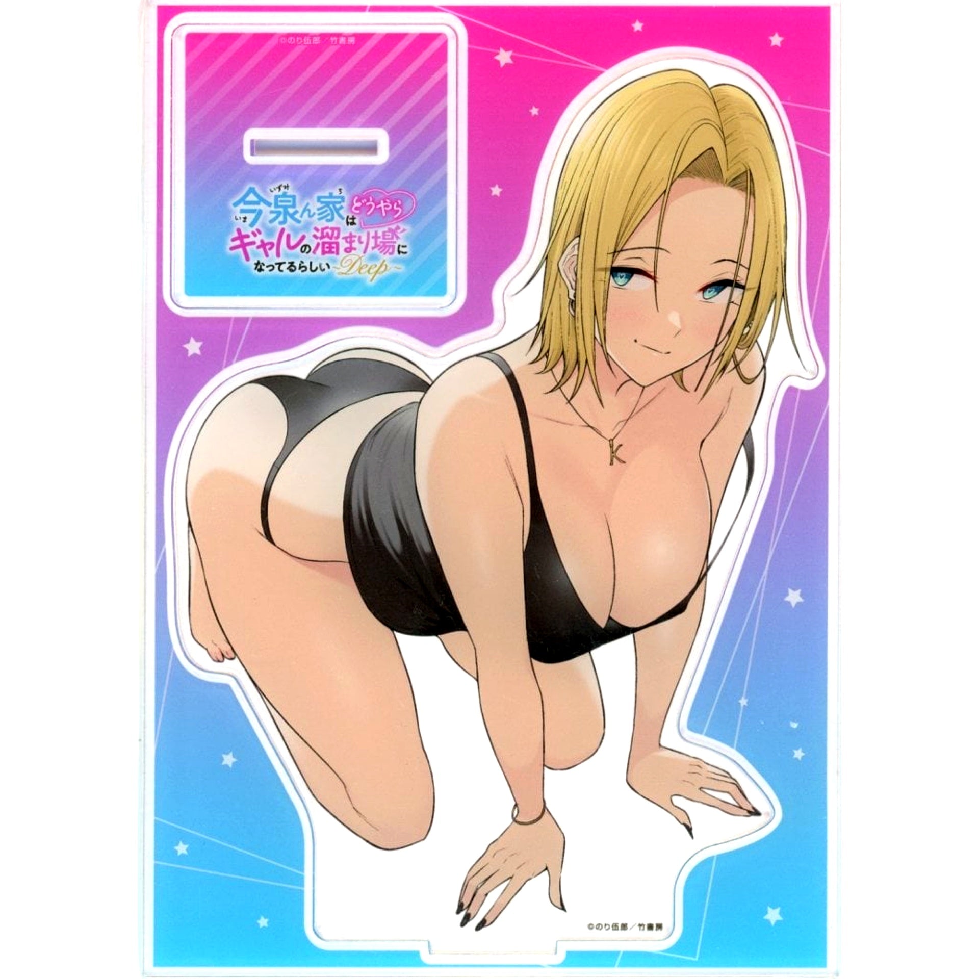 Reina Hamasaki Illustration Acrylic Stand Comic Imaizumin-chi wa Douyara Gal no Tamariba ni Natteru Rashii Deep Vol. 2 Mangaou Paid Bonus [USED]