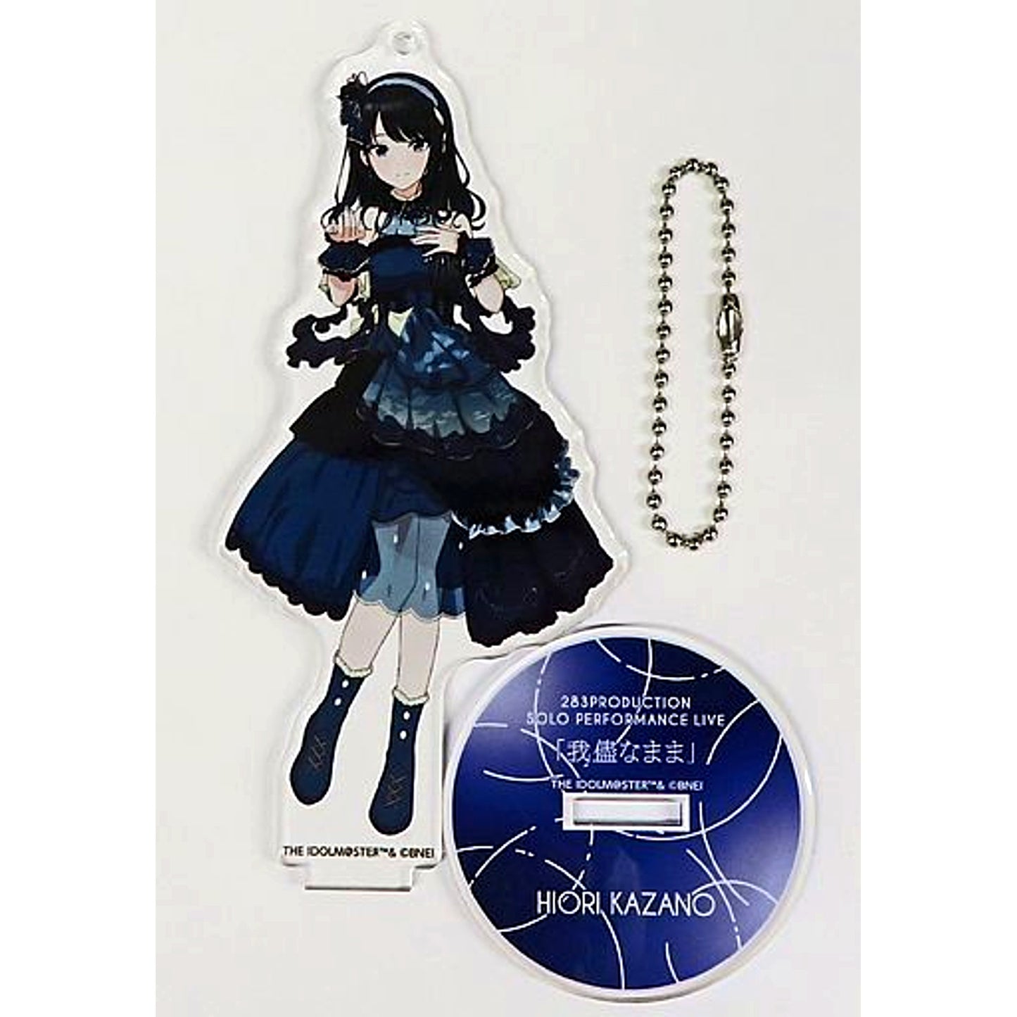 Hiori Kazano SOLO LIVE Ver. Official Acrylic Stand Keychain The Idolmaster Shiny Colors [USED]