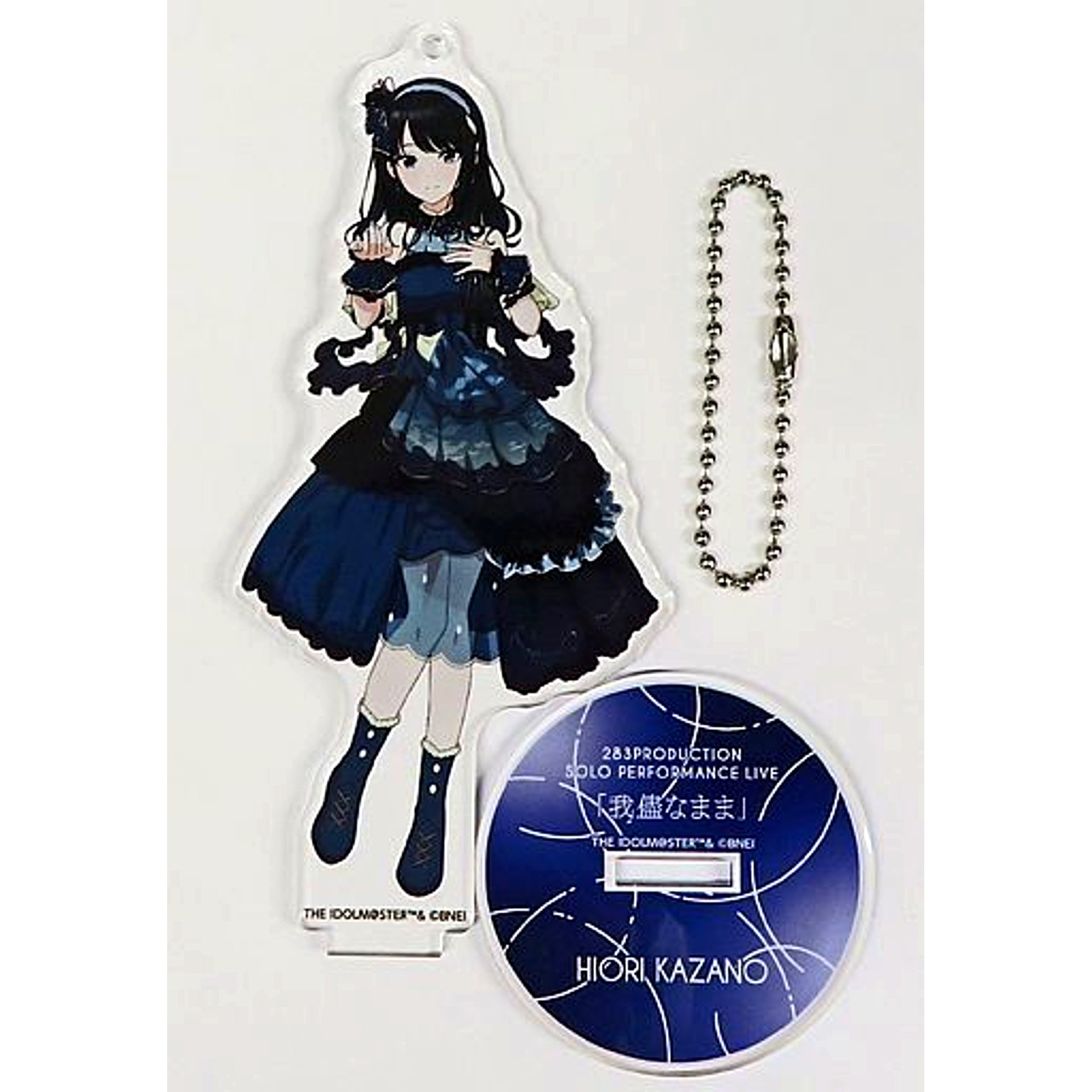 Hiori Kazano SOLO LIVE Ver. Official Acrylic Stand Keychain The Idolmaster Shiny Colors [USED]