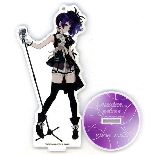 Mamimi Tanaka SOLO LIVE Ver. Official Acrylic Stand Keychain The Idolmaster Shiny Colors [USED]