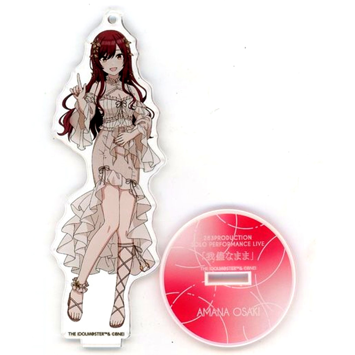 Amana Osaki THE IDOLM@STER SHINY COLORS Official Acrylic Stand Keychain SOLO LIVE ver. [USED]