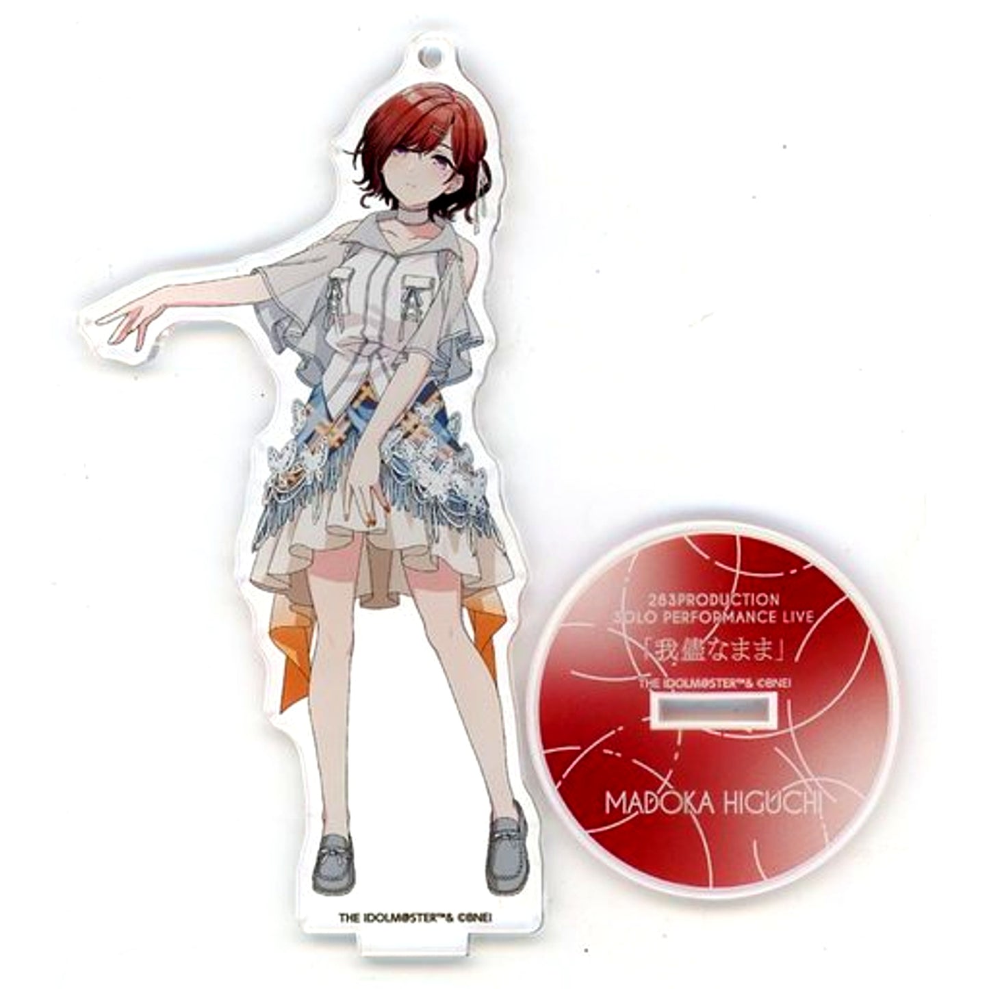 Madoka Higuchi The Idolmaster Shiny Colors Official Acrylic Stand Keychain SOLO LIVE Ver. [USED]