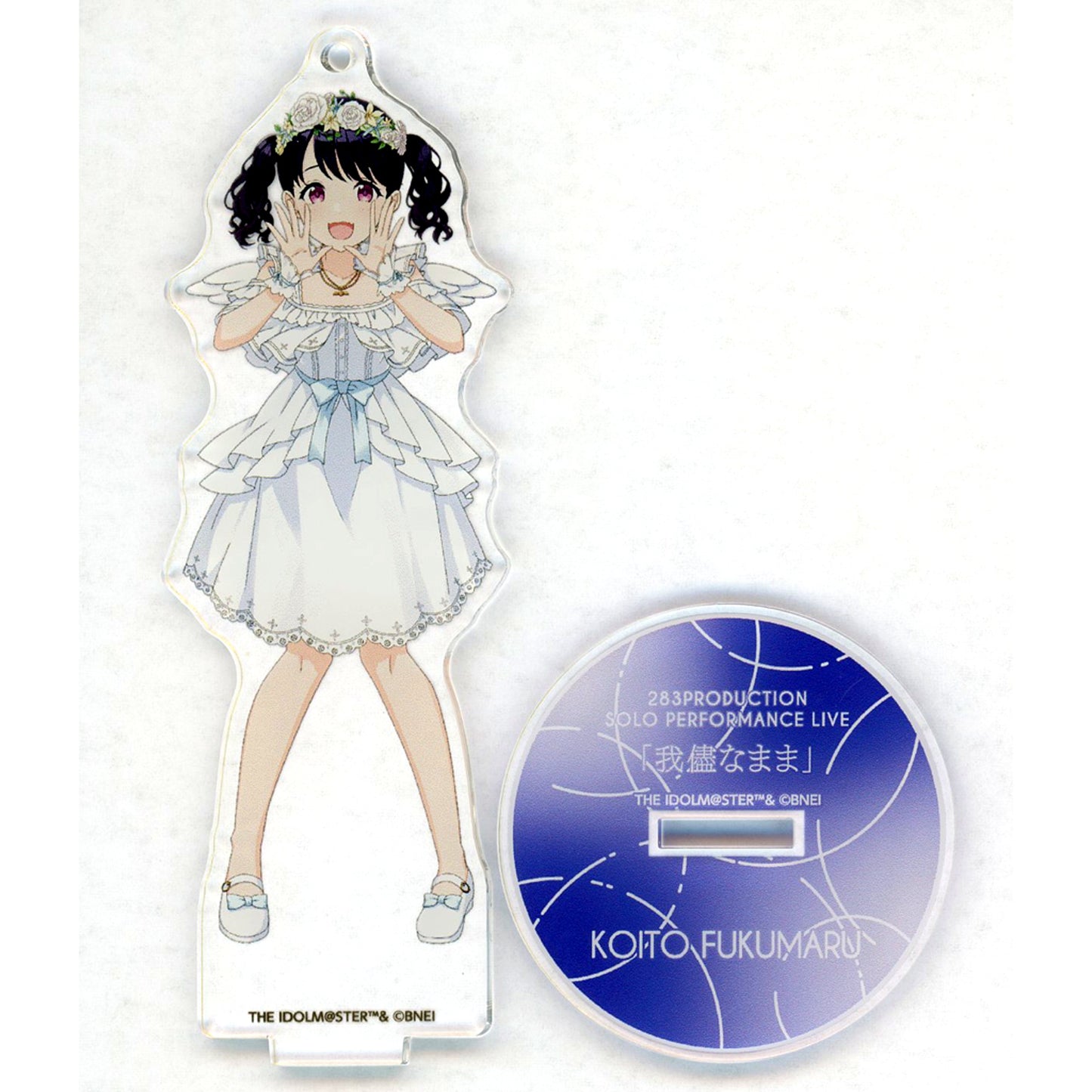 Koito Fukumaru The Idolmaster Shiny Colors Official Acrylic Stand Keychain SOLO LIVE Ver. [USED]