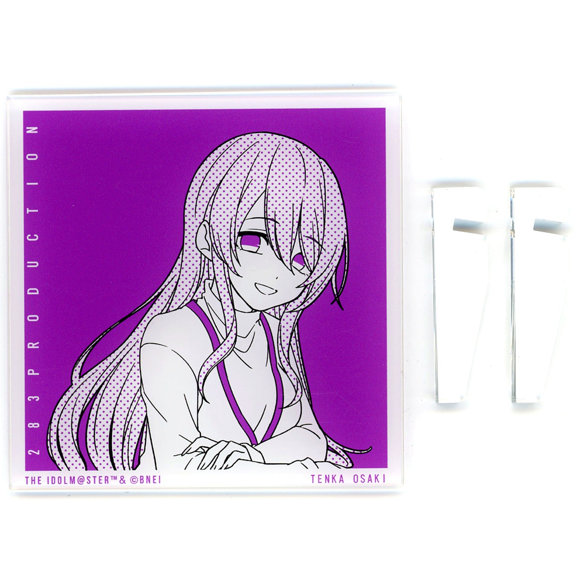 Tenka Osaki THE IDOLM@STER SHINY COLORS Official Square Acrylic Panel SOLO LIVE Ver. [USED]