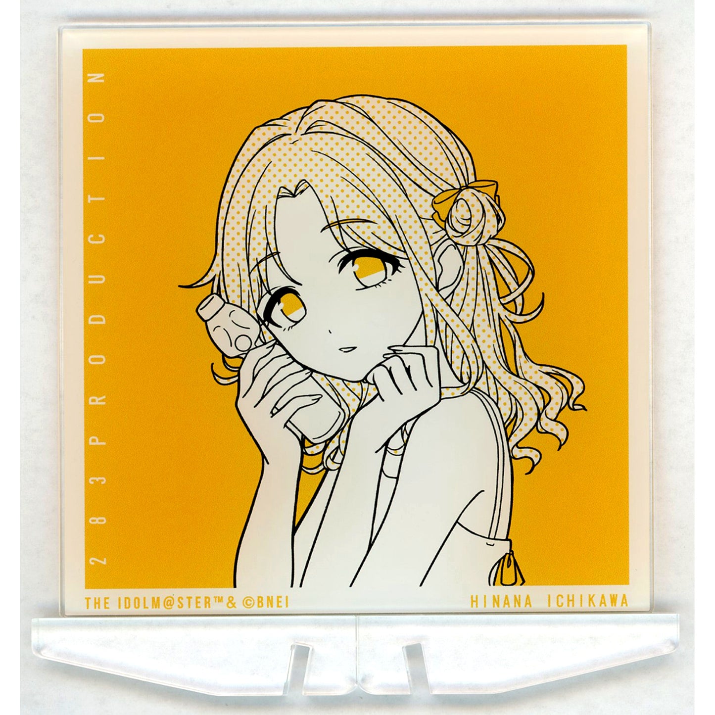 Hinana Ichikawa THE IDOLM@STER SHINY COLORS Official Square Acrylic Panel SOLO LIVE Ver. [USED]
