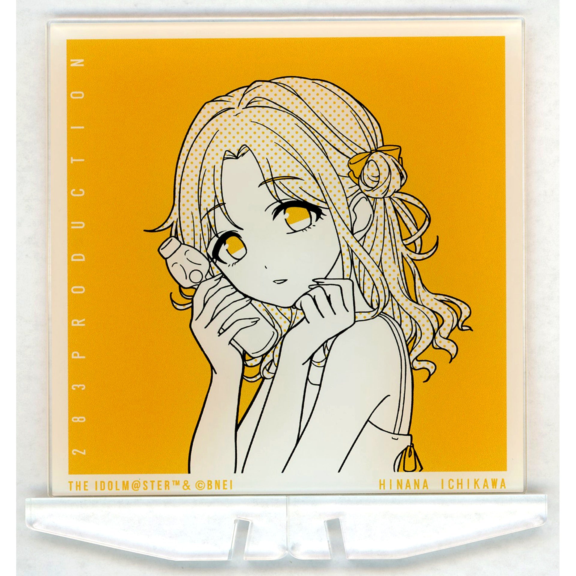 Hinana Ichikawa THE IDOLM@STER SHINY COLORS Official Square Acrylic Panel SOLO LIVE Ver. [USED]
