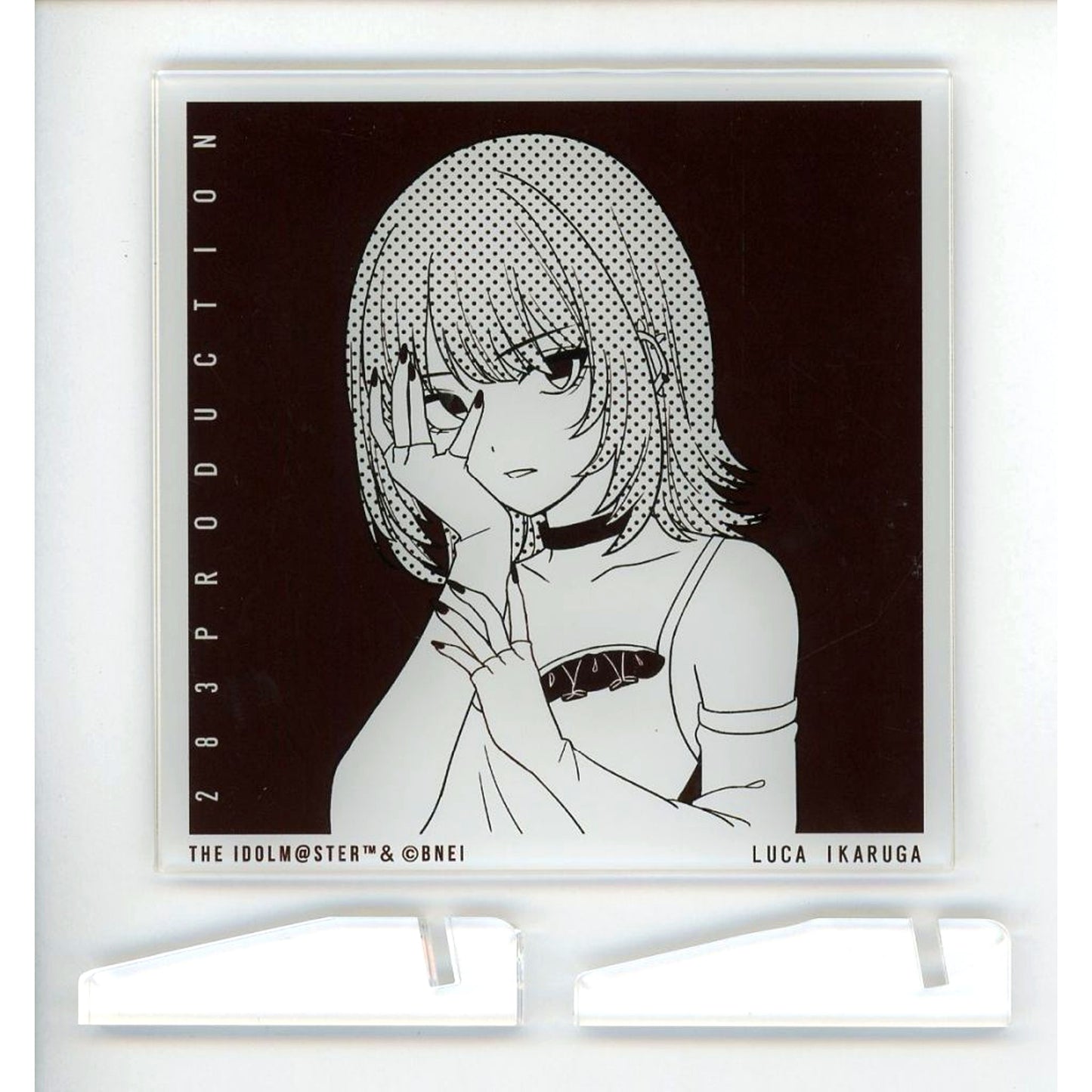 Luca Ikaruga THE IDOLM@STER SHINY COLORS Official Square Acrylic Panel SOLO LIVE Ver. [USED]