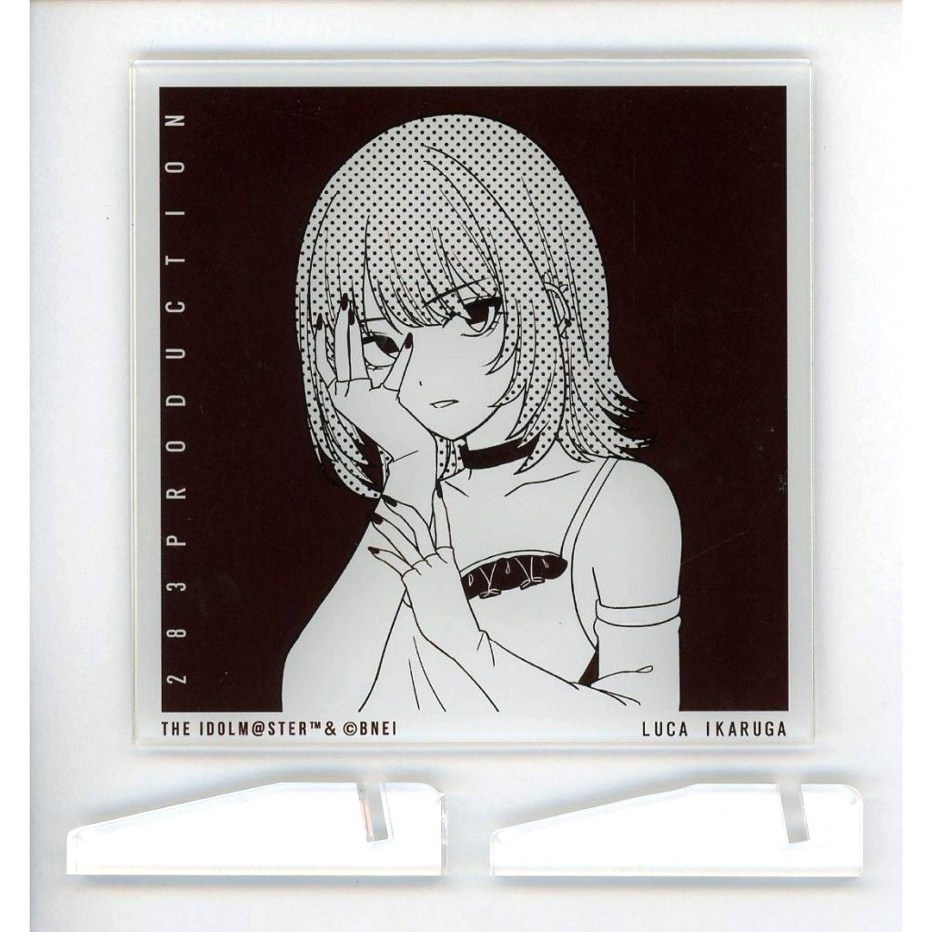 Luca Ikaruga THE IDOLM@STER SHINY COLORS Official Square Acrylic Panel SOLO LIVE Ver. [USED]