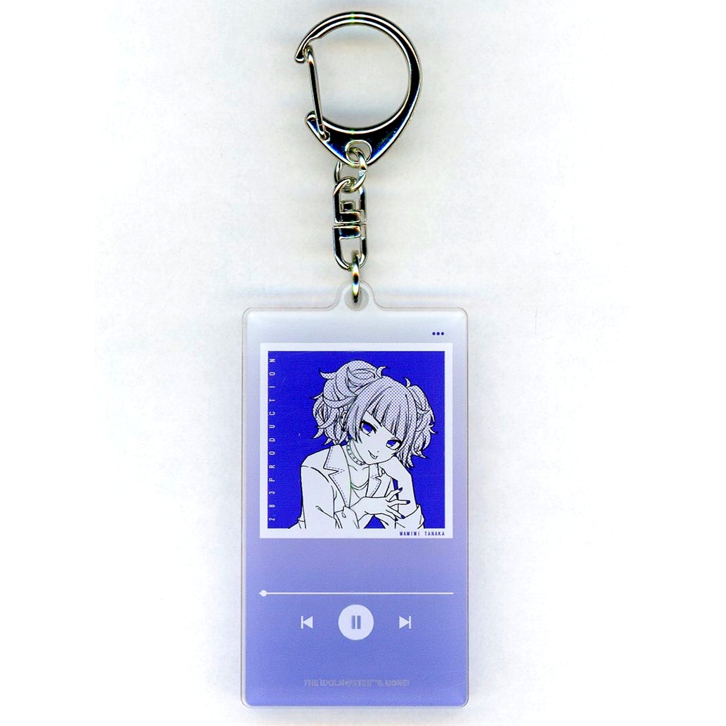 Mamimi Tanaka The Idolmaster Shiny Colors Official Music Player Style Acrylic Keychain SOLO LIVE Ver. [USED]
