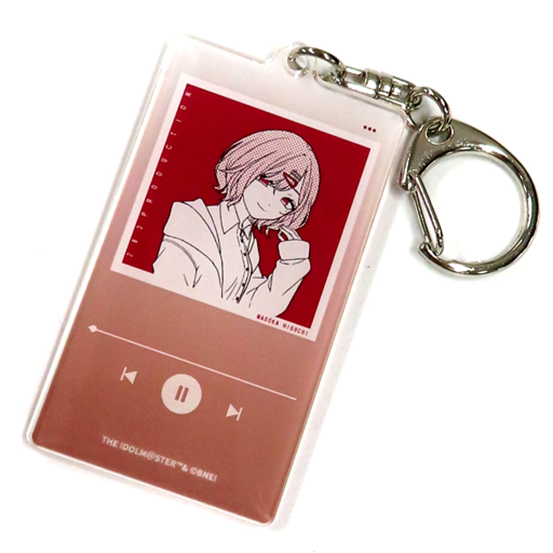 Madoka Higuchi The Idolmaster Shiny Colors Official Music Player Style Acrylic Keychain SOLO LIVE Ver. [USED]