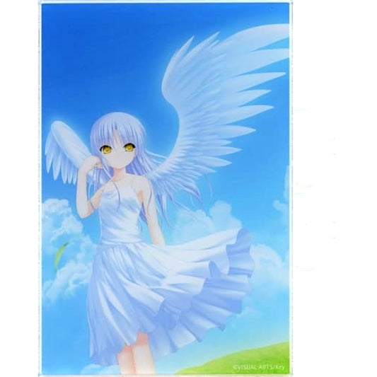 Kanade Tachibana Angel Beats! Eureka Kuji Angel Beats! Memorial Kuji Acrylic Panel Prize C-3 Angel One-Piece Dress [USED]