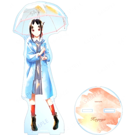 Kaguya Shinomiya Going Out on a Rainy Day ver. Illustration Ani-Art aqua label BIG Acrylic Stand Kaguya-sama Love is War The First Kiss That Never Ends [USED]