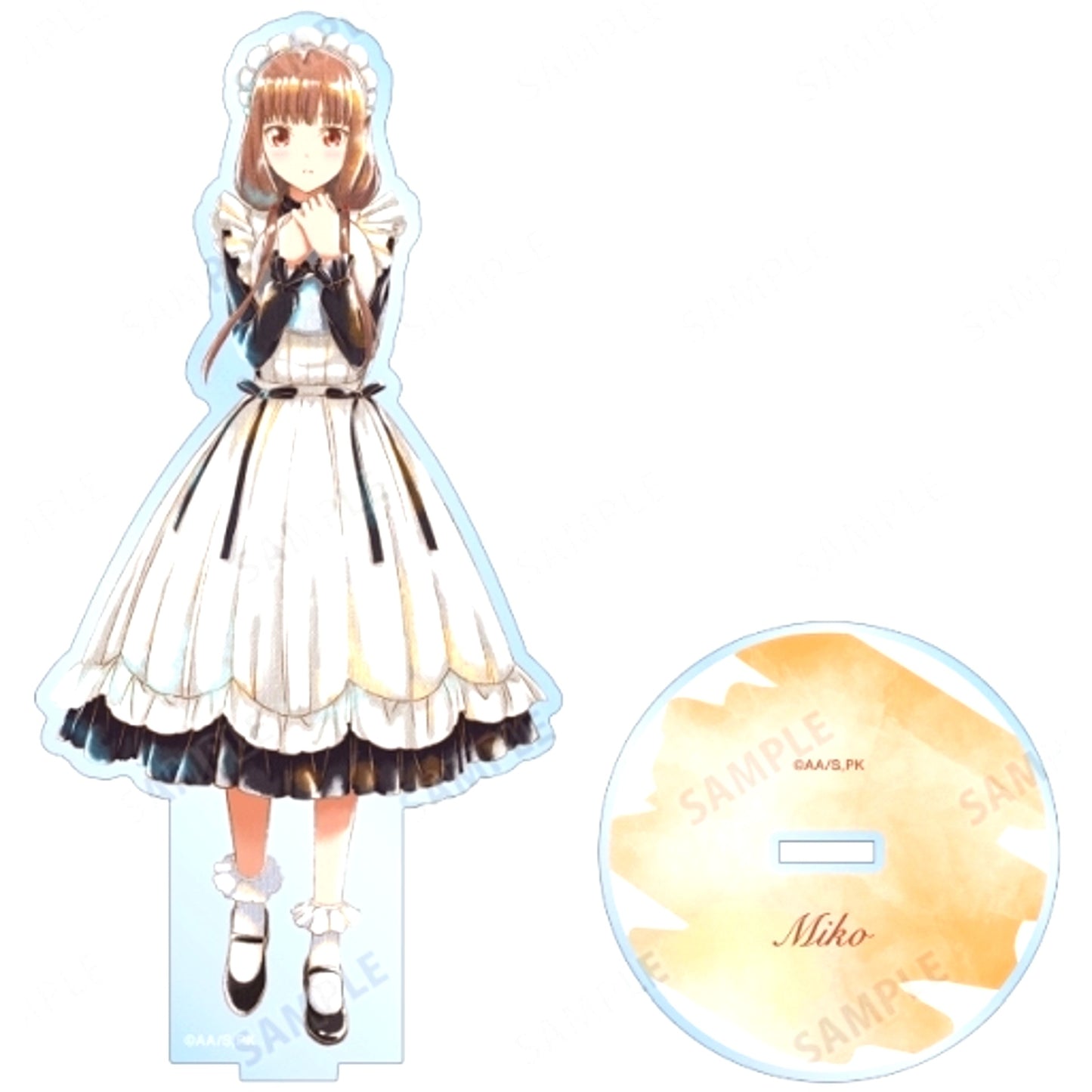 Miko Iino Maid and Butler ver. Illustration Ani-Art aqua label BIG Acrylic Stand Kaguya-sama Love is War The First Kiss That Never Ends [USED]