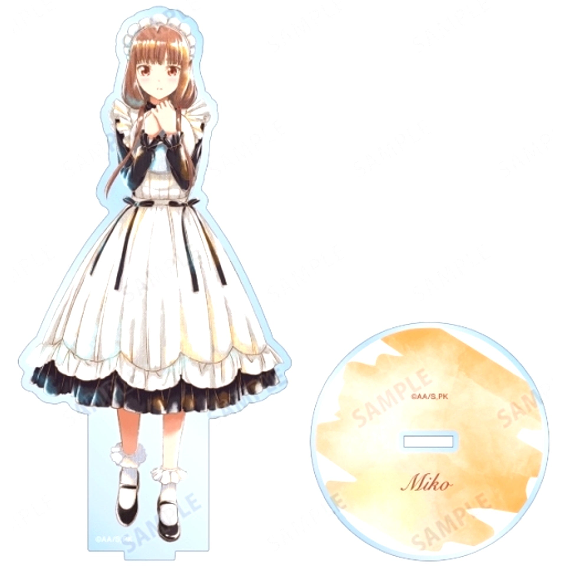 Miko Iino Maid and Butler ver. Illustration Ani-Art aqua label BIG Acrylic Stand Kaguya-sama Love is War The First Kiss That Never Ends [USED]