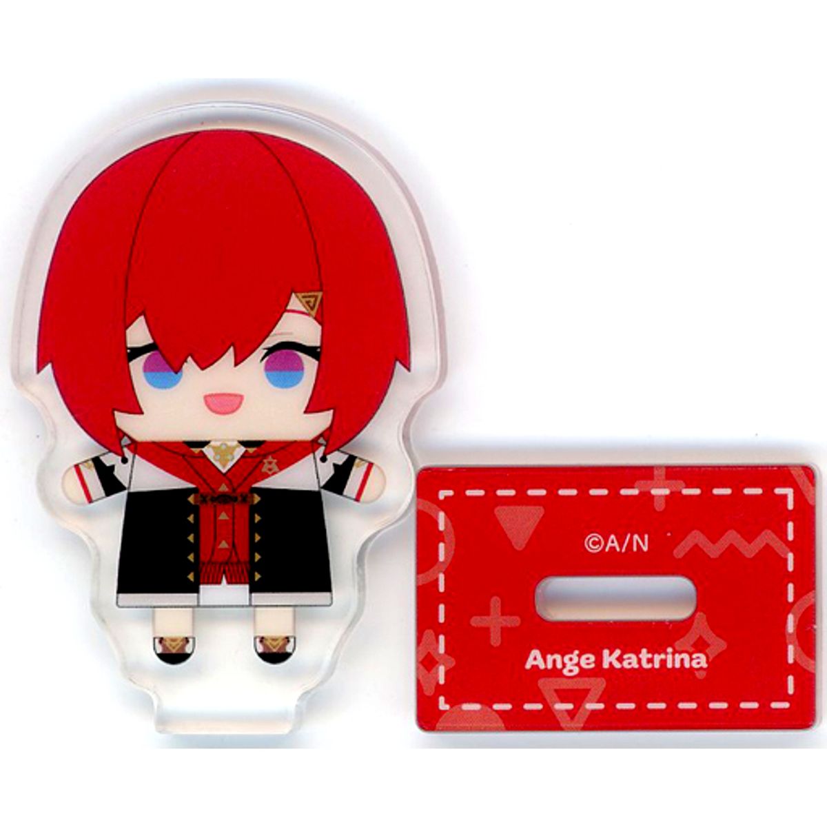 Ange Katrina Sanbaka 4th Anniversary Mini Acrylic Stand Virtual YouTuber Nijisanji Niji Puppet Goods [USED]