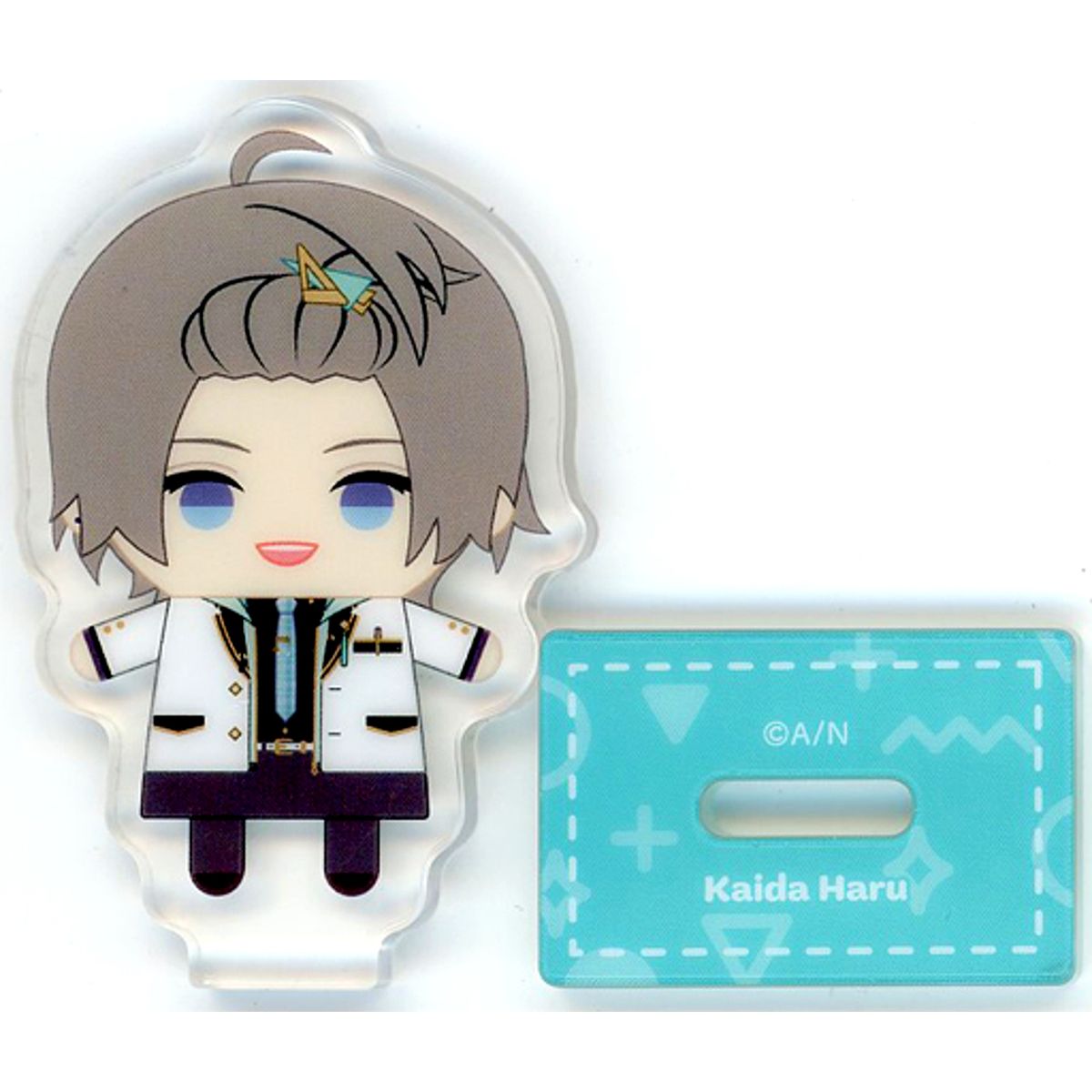 Kaida Haru VALZ 2nd Anniversary Virtual YouTuber Nijisanji Niji Puppet Mini Acrylic Stand [USED]