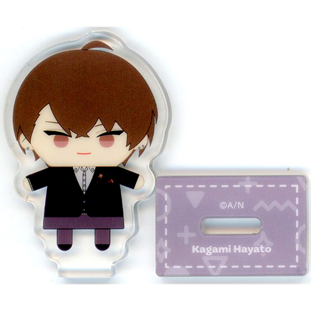 Kagami Hayato ROF-MAO Mini Acrylic Stand Virtual YouTuber Nijisanji Niji Puppet Goods [USED]